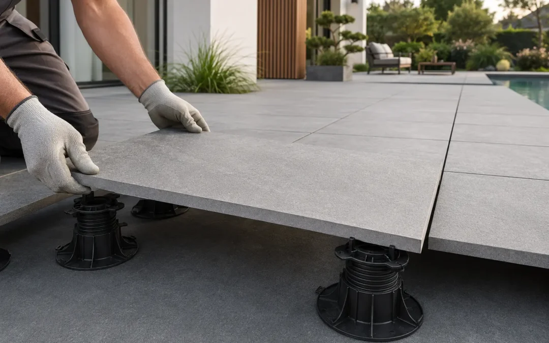 Gres porcelanowy 2 cm na zewnątrz – kiedy warto, a kiedy nie